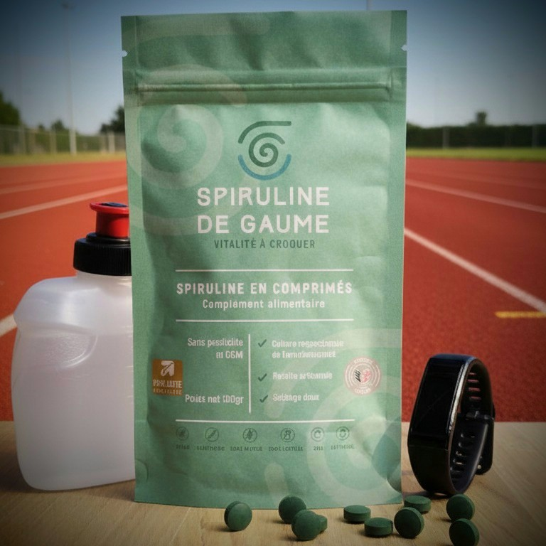 Spirulina-tabletten - 200 tabletten per zakje van 100 g 