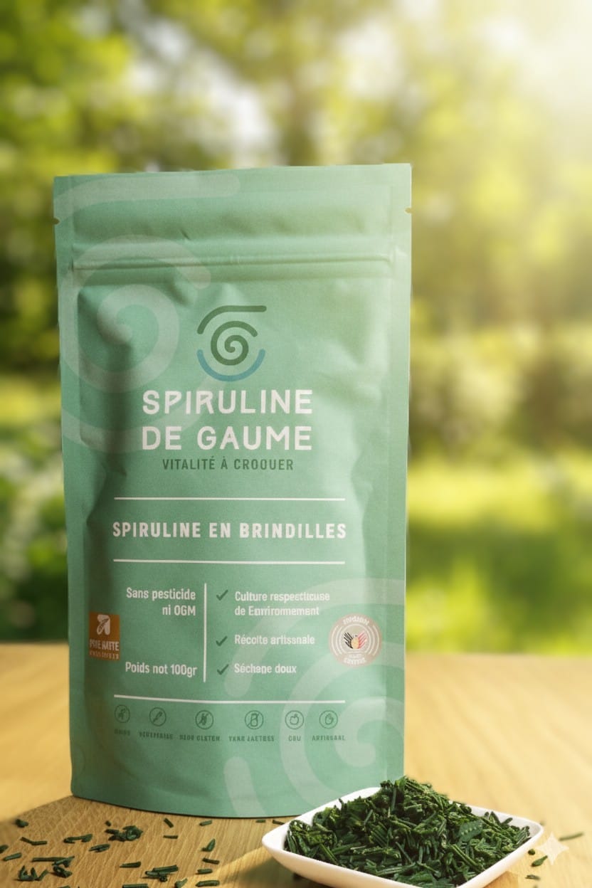 Spiruline en brindilles
