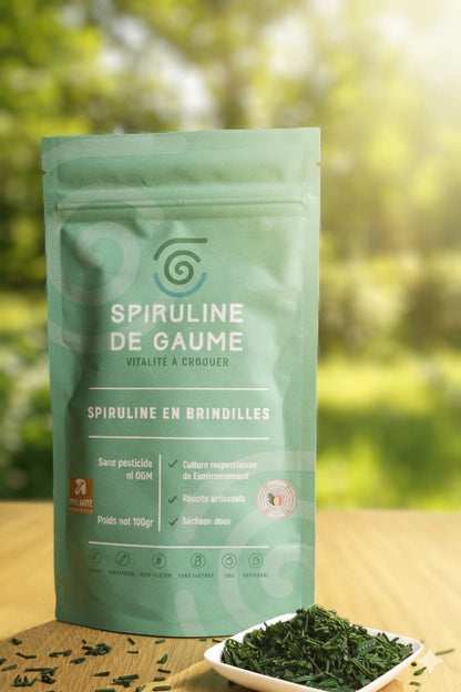 Spiruline en brindilles