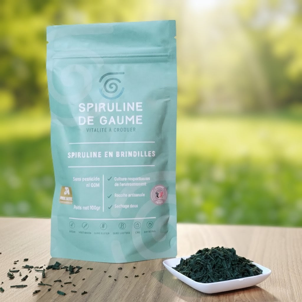 Spiruline en brindilles